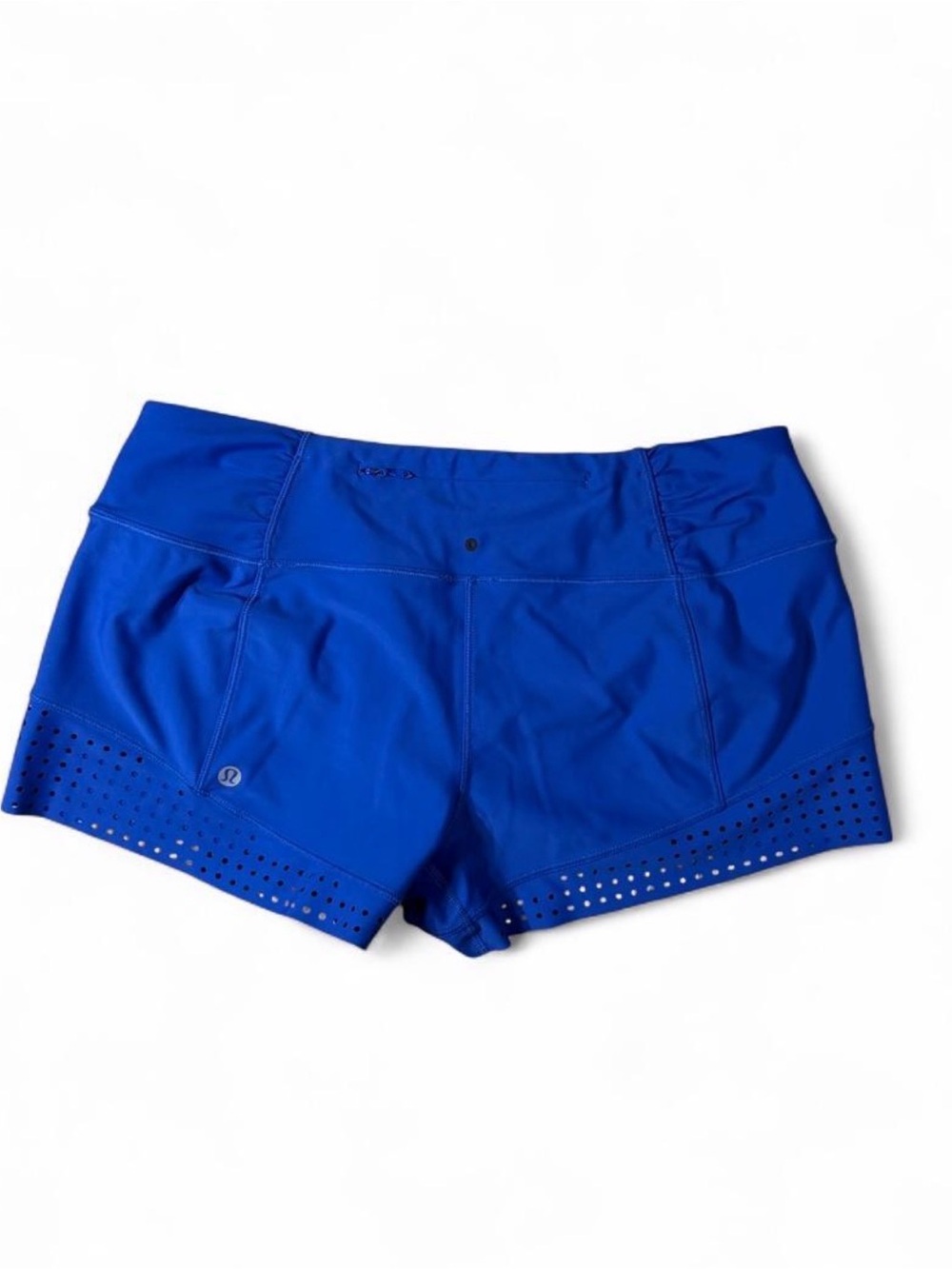 Lululemon Stride To Tide Shorts Women’s 6 Blue 3” Inseam Running Athletic